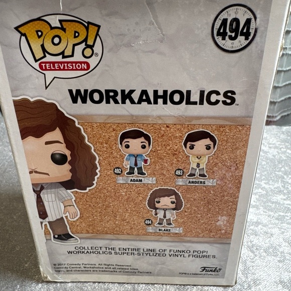 Funko Pop! Television Workaholics Blake Figure - Brown and White - Picture 2 of 7
